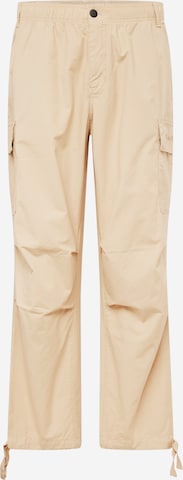 Pantalon cargo 'ESSENTIAL' Calvin Klein Jeans en beige : devant