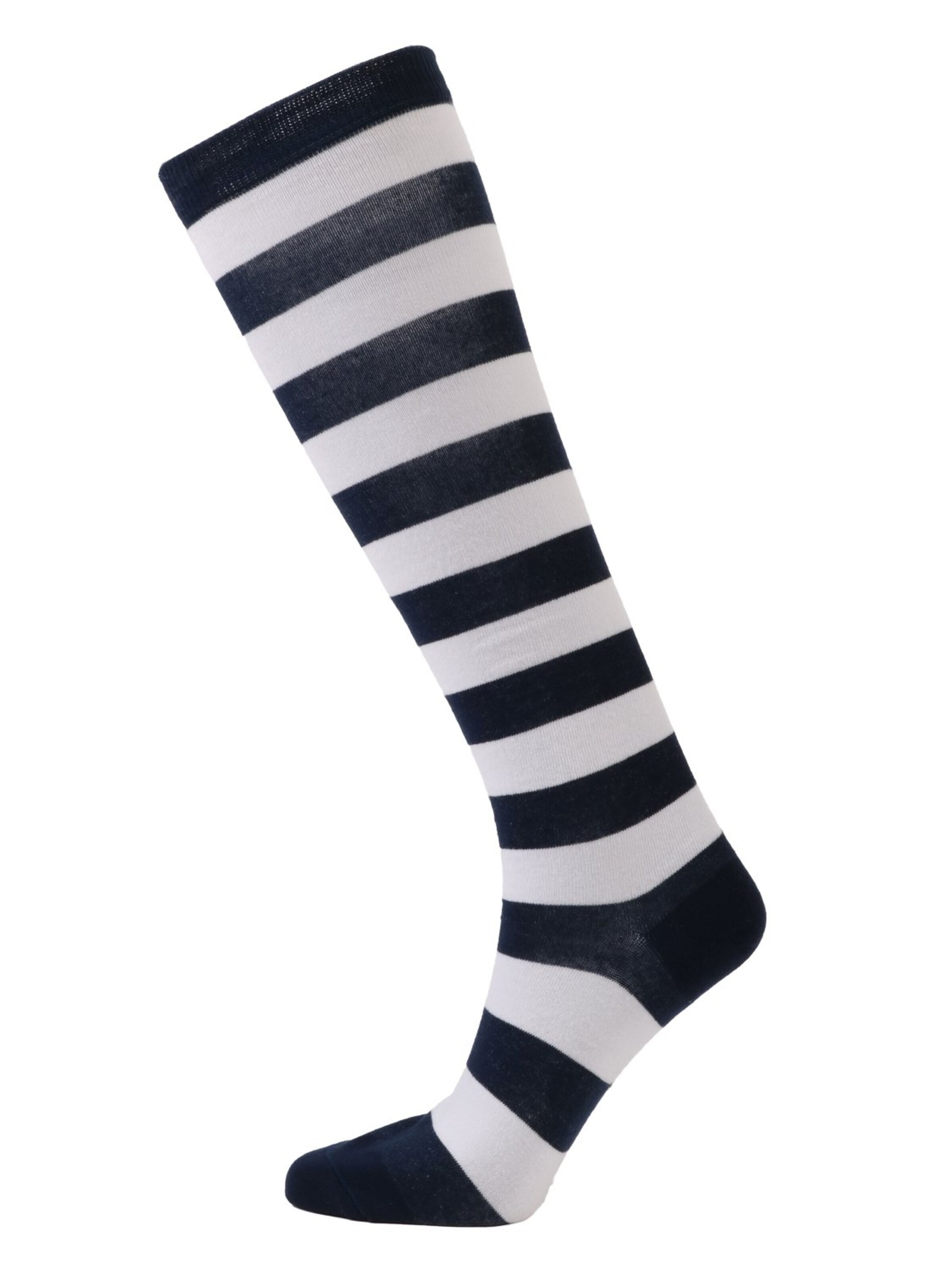 Calzino 'SAILOR striped cotton knee-highs' di Sokisahtel in colori misti
