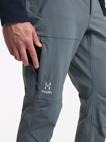 Haglöfs Slim fit Outdoor Pants in Blue