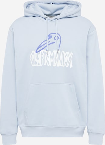 Cleptomanicx Sweatshirt 'Krooked Gulls' in Blue: front