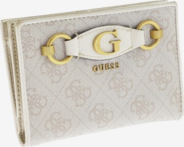 GUESS Small Leather Goods in One size in Beige: front