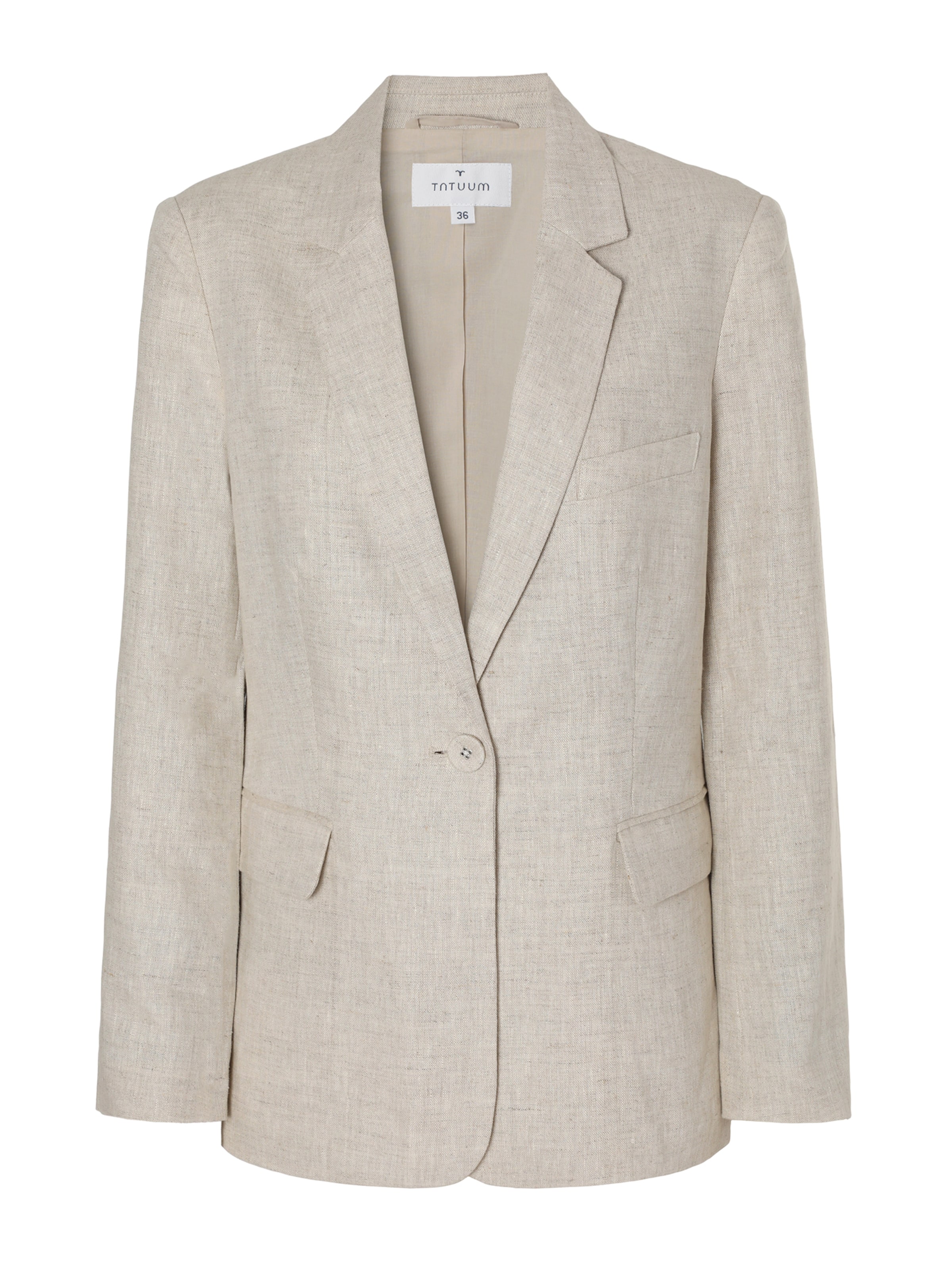 TATUUM Veste mi-saison en beige / beige chiné, Vue avec produit