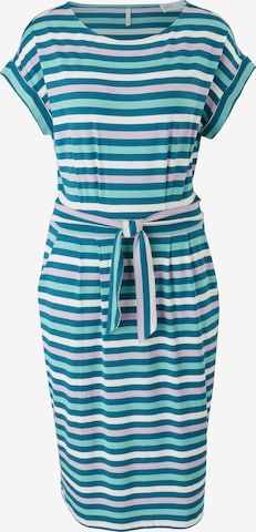 s.Oliver Summer Dress in Blue: front