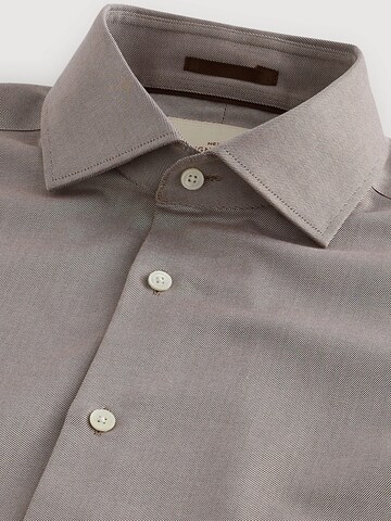 Next Slim fit Skjorta i brun
