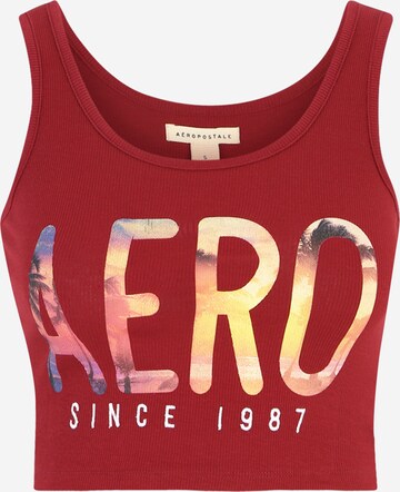 AÉROPOSTALE Top 'HAWAII' in Red: front