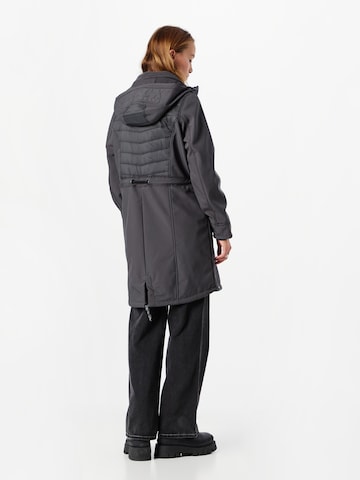 Soccx Between-Seasons Coat in Grey