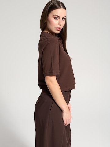 NOWIHT Shirt 'Emma'‌‌‌‌‌‌‌‌ in Braun