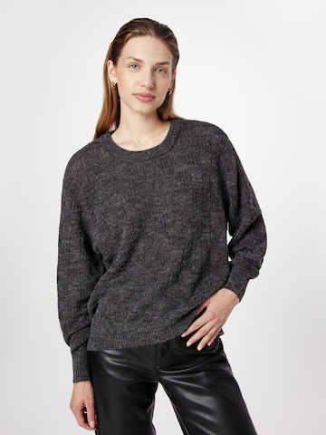 ICHI Sweater 'NOVO' in Grey: front