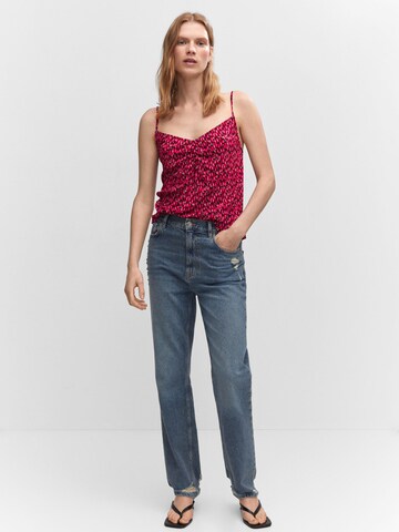 MANGO Top 'POMELI' in Rood