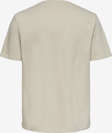 Only & Sons T-Shirt 'Anel' in Grau