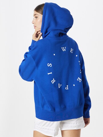 NIKE Athletic Sweatshirt in Blue