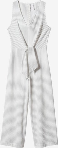 MANGO Jumpsuit 'Dalas' in White: front