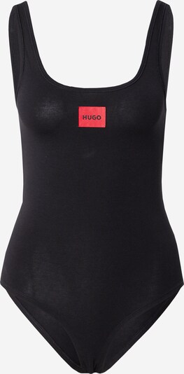 HUGO Shirt Bodysuit in Red / Black, Item view