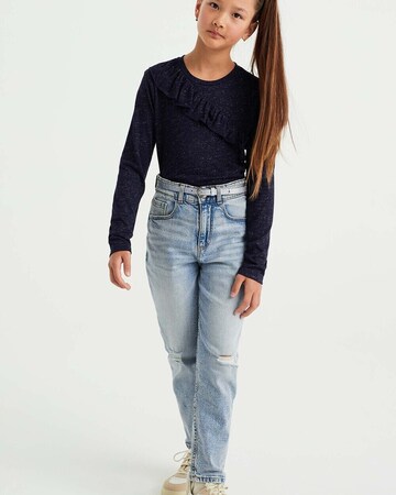 WE Fashion Shirt in Blauw