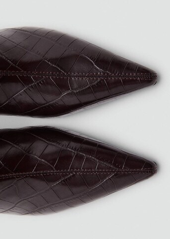 MANGO Stiefelette 'Bird1' in Braun