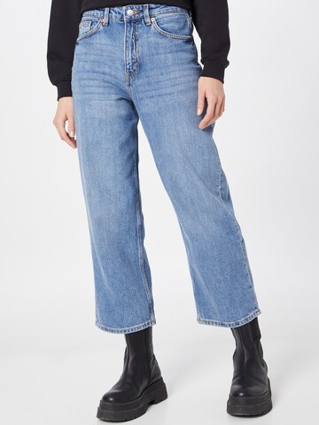 Wide Leg Jean Monki en bleu : devant