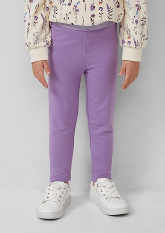 Skinny Leggings s.Oliver en violet : devant