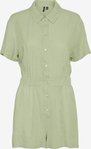 Vero Moda Petite Jumpsuit 'MYMILO' in Groen: voorkant