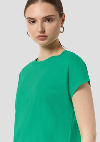 T-shirt comma casual identity en vert