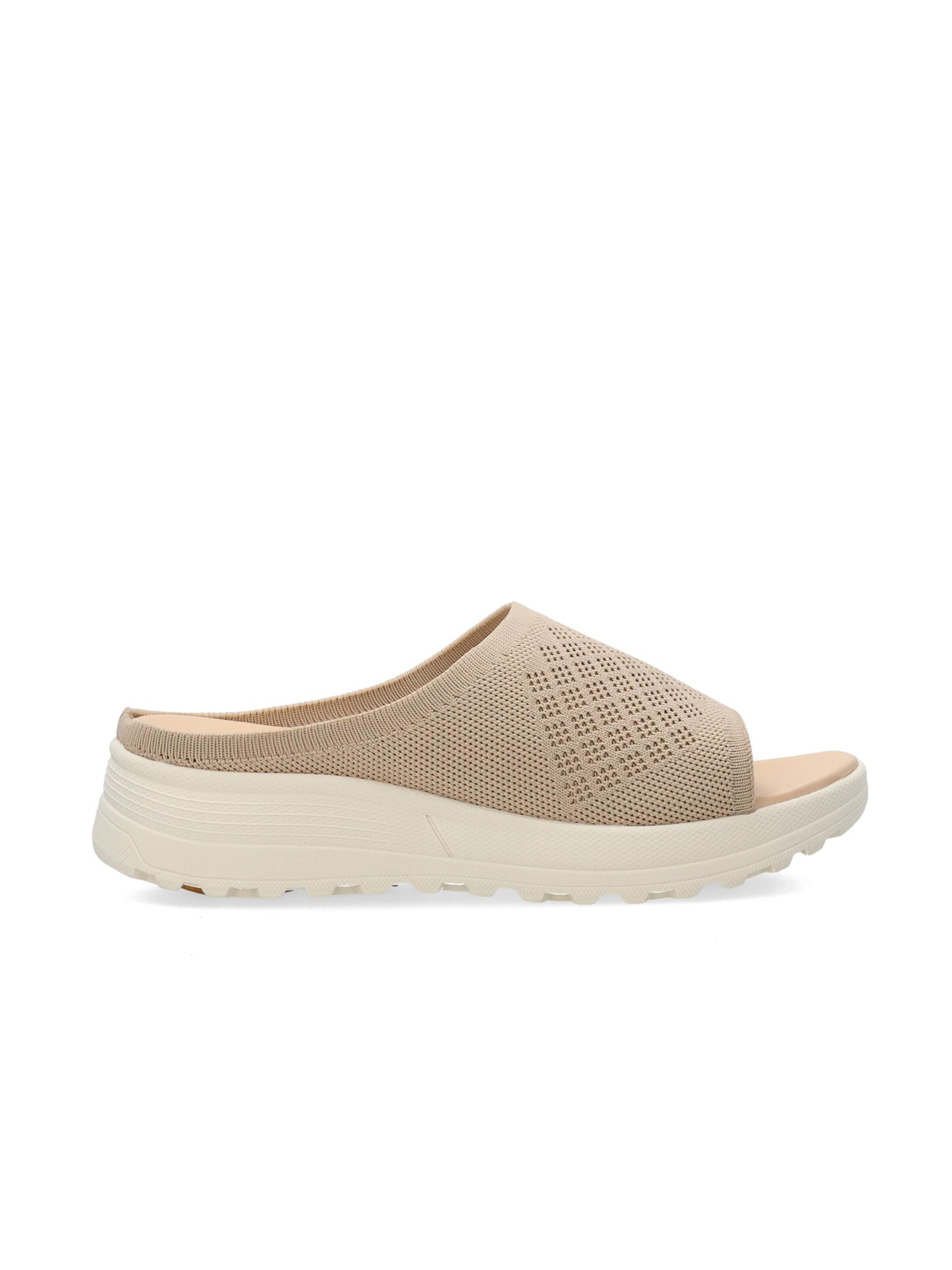 VENEZIA Pantolette 'Venezia'‌ in Beige: Vorderseite