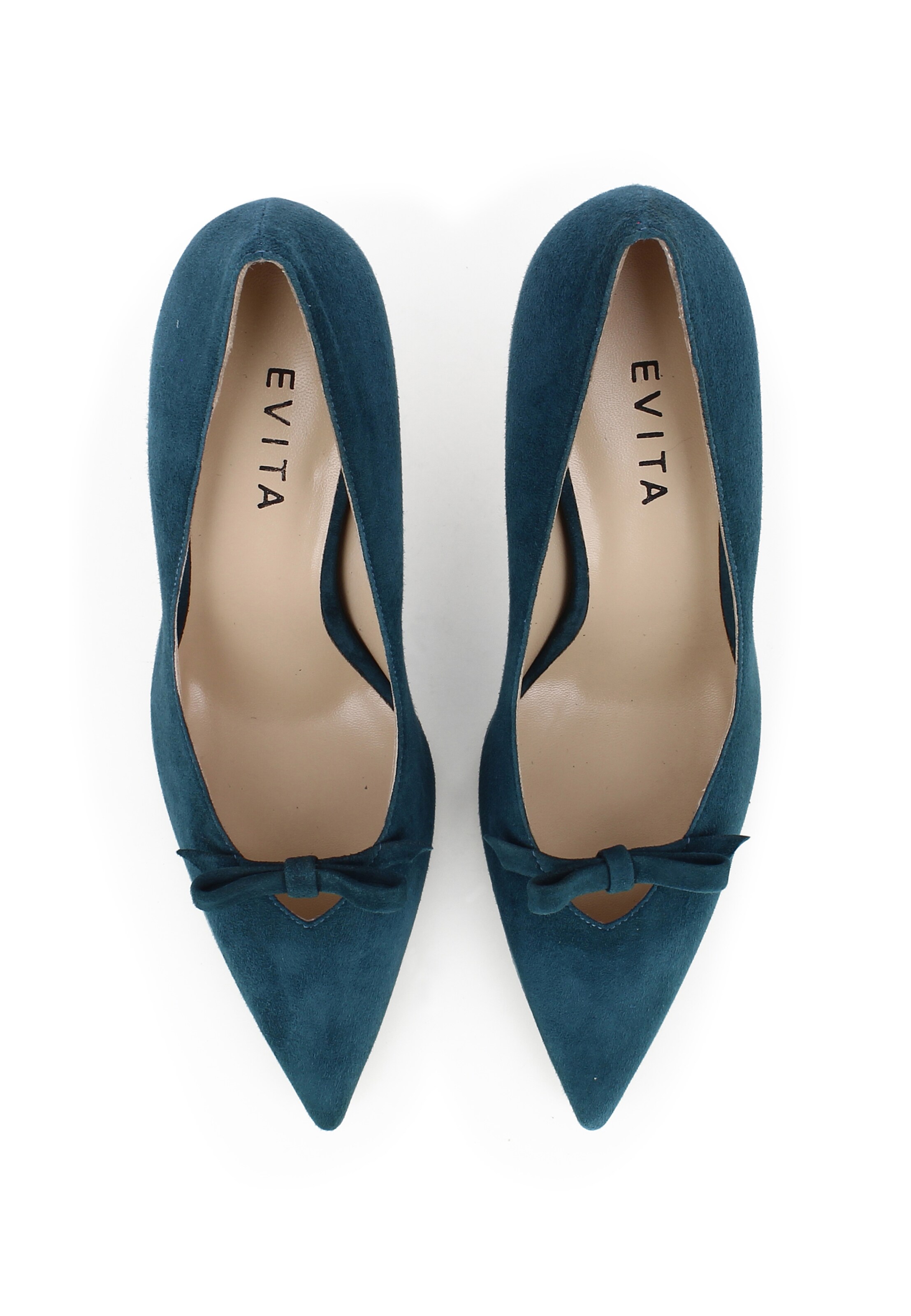 Escarpins 'PENELOPE' EVITA en vert