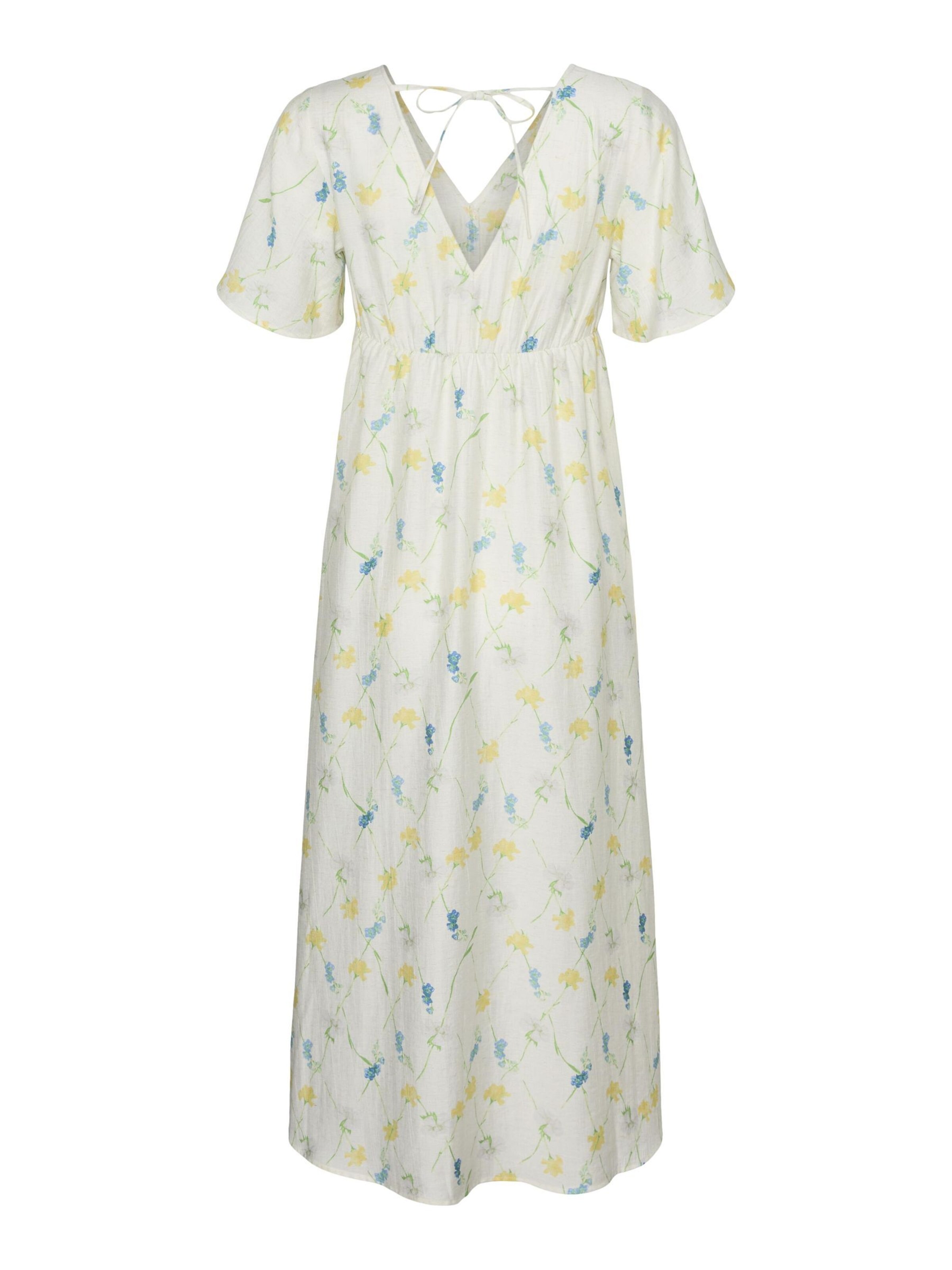 Vero Moda Maternity Sommerkjole 'VMMFlora Olga' i hvid