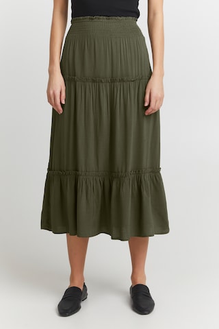 Fransa Skirt 'Sunny' in Green: front