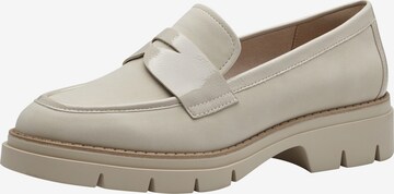 Chaussure basse TAMARIS en beige : devant