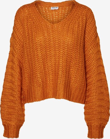 Noisy may - Pullover 'STEVE' em laranja: frente