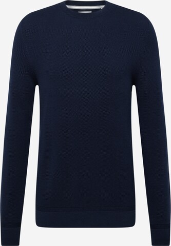 s.Oliver Pullover i blå: forside