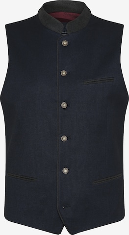 KaiserLich Trachtenweste '5434' in Blau: Vorderseite