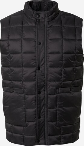 ABOUT YOU x Benny Cristo Bodywarmer 'Carlo' in Zwart: voorkant