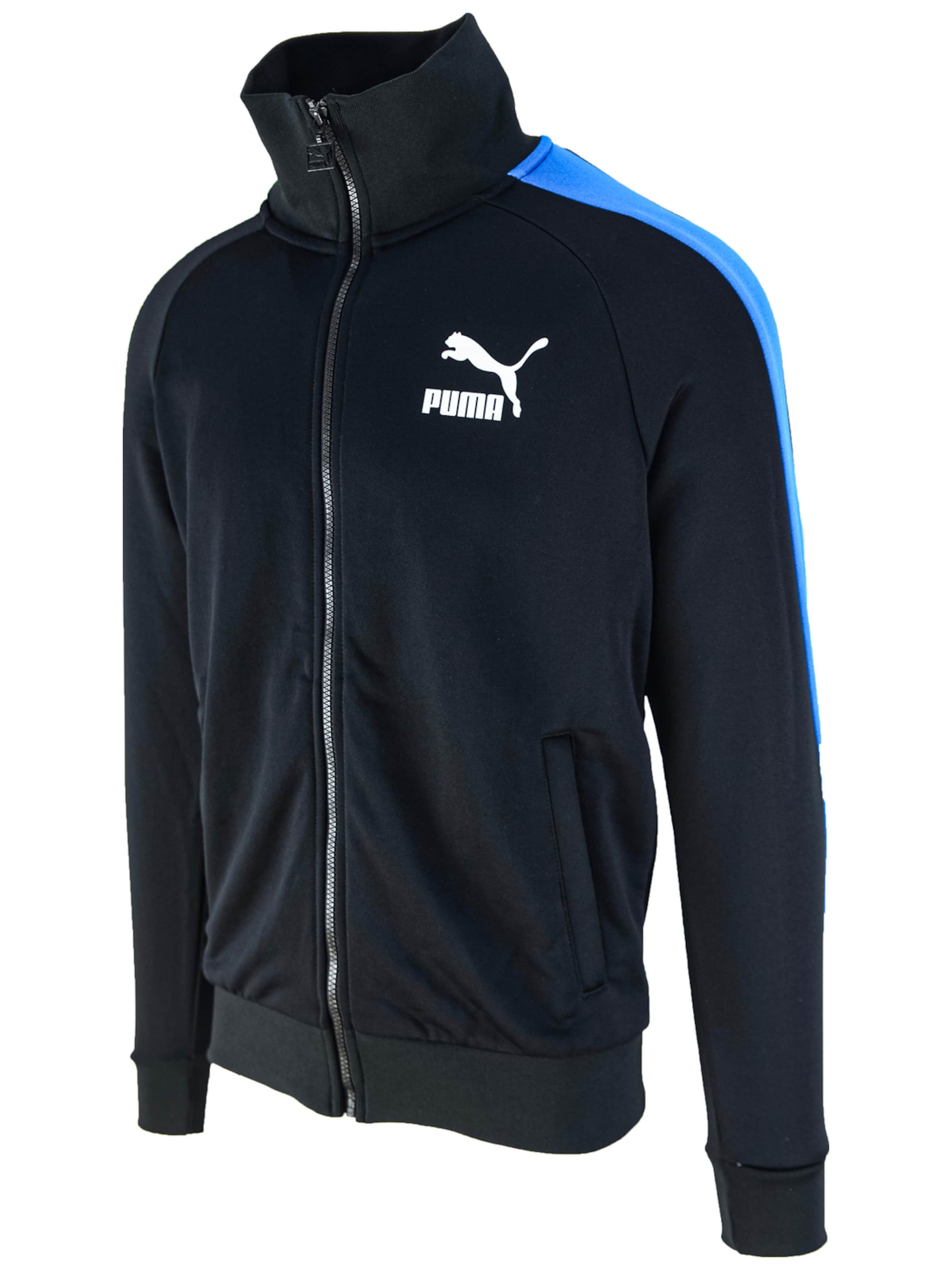 PUMA - Chaqueta deportiva 'Puma Iconic T7' en negro