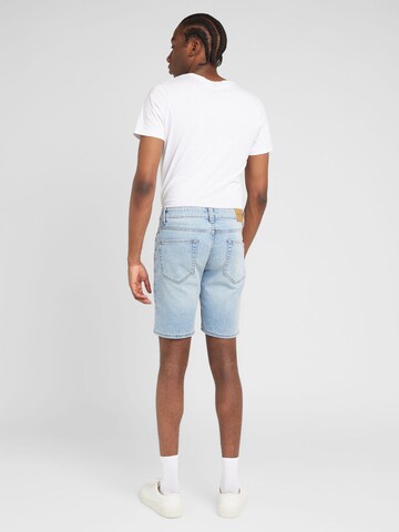 Only & Sons Slimfit Shorts 'LOOM' in Blau