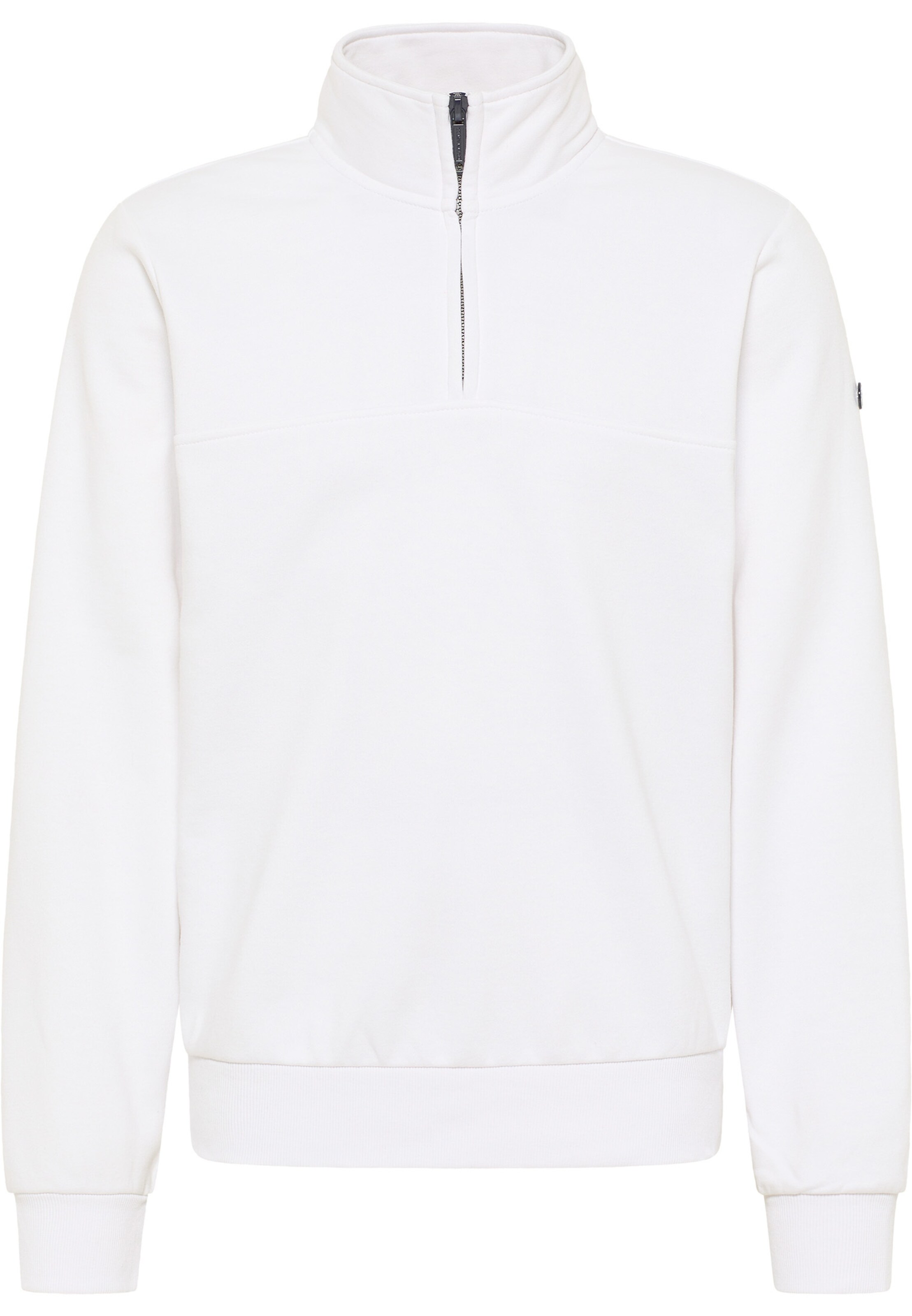 DreiMaster Maritim Sweatshirt in Wit: voorkant