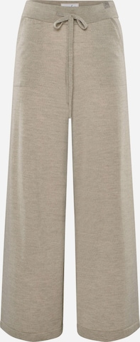 Pantaloni 'PANTS FRIDA - Weite Strickhose mit Taschen' di YOU LOOK PERFECT in grigio: frontale