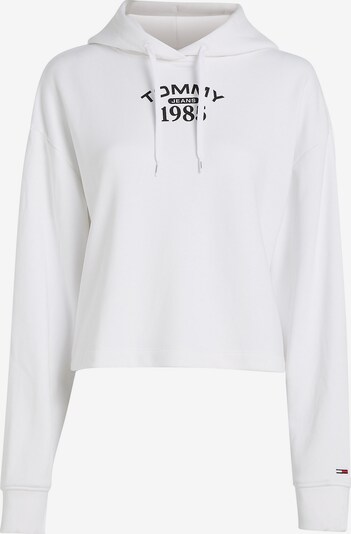 Tommy Jeans Sweatshirt i svart / vit, Produktvy