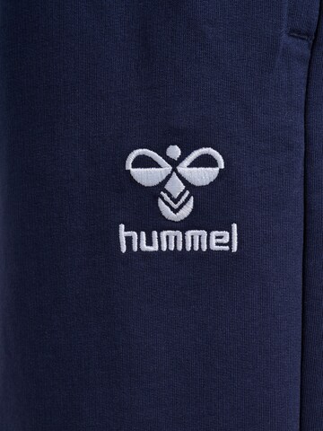 Hummel Tapered Sporthose 'Go 2.0' in Blau