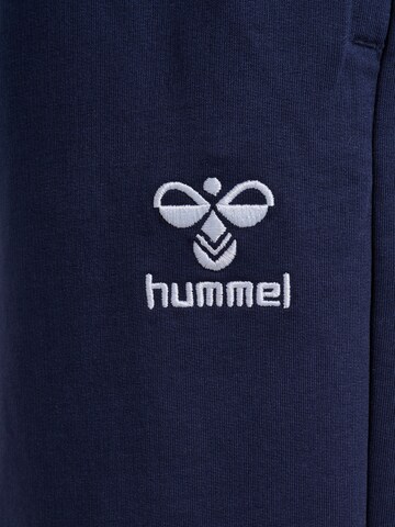 Hummel Tapered Sportbroek 'Go 2.0' in Blauw