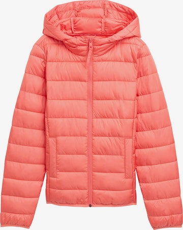 TOM TAILOR DENIM Демисезонная куртка в Оранжевый: спереди