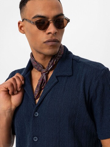 Antioch Regular fit Overhemd in Blauw