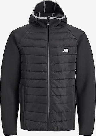 Veste mi-saison 'Logan' JACK & JONES en noir : devant