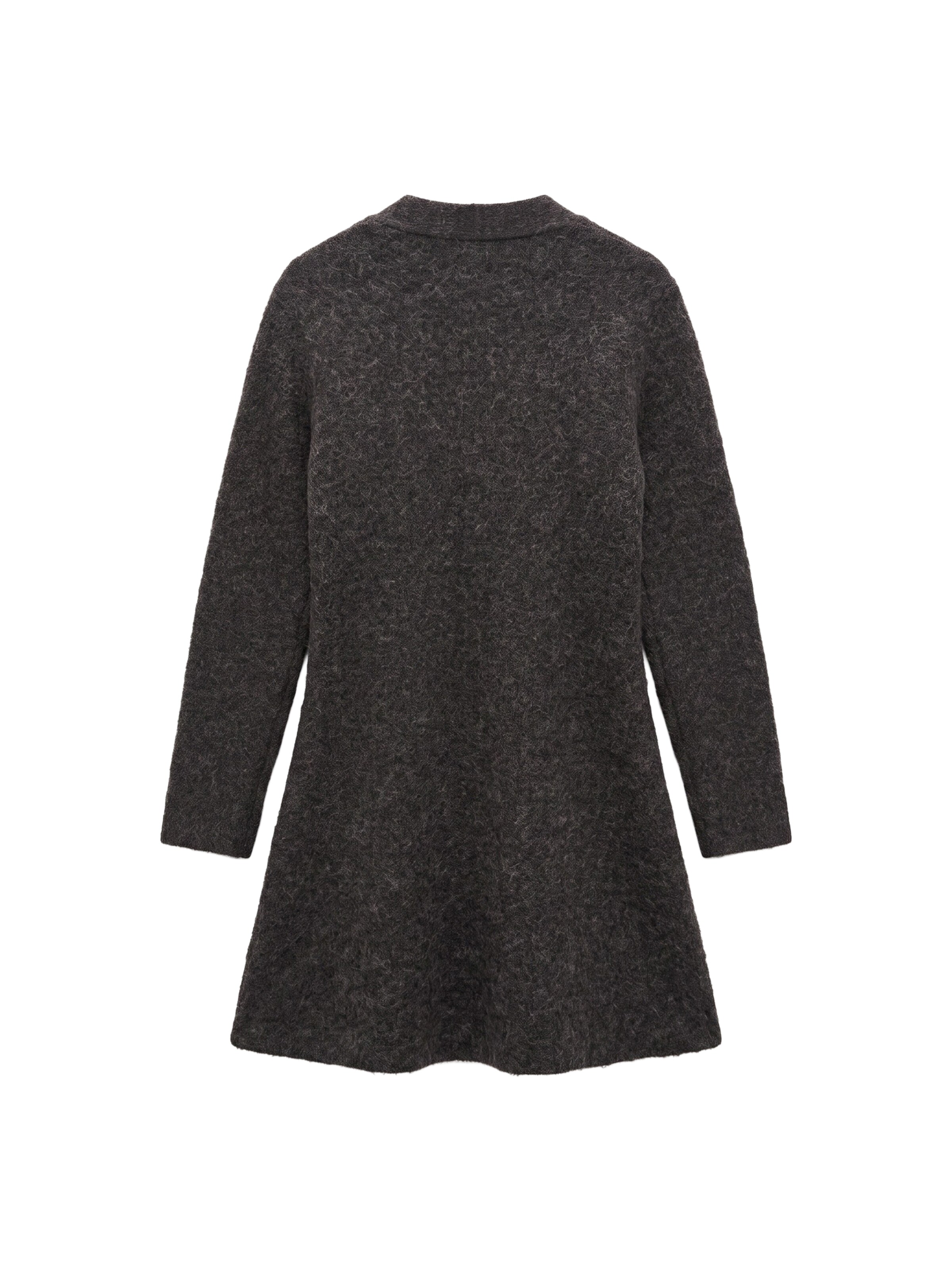 VERO MODA Πλεκτό φόρεμα 'VMDOFFYJAQUARD' σε καφέ