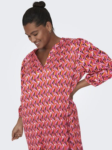 Robe-chemise ONLY Carmakoma en mélange de couleurs