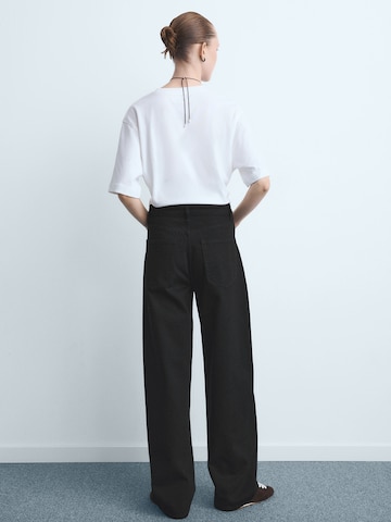 Wide Leg Jean 'Carol' MANGO en noir