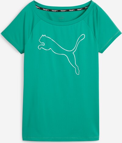 Maglia funzionale PUMA di colore verde / bianco, Visualizzazione prodotti