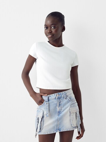 Bershka Rock in Blau