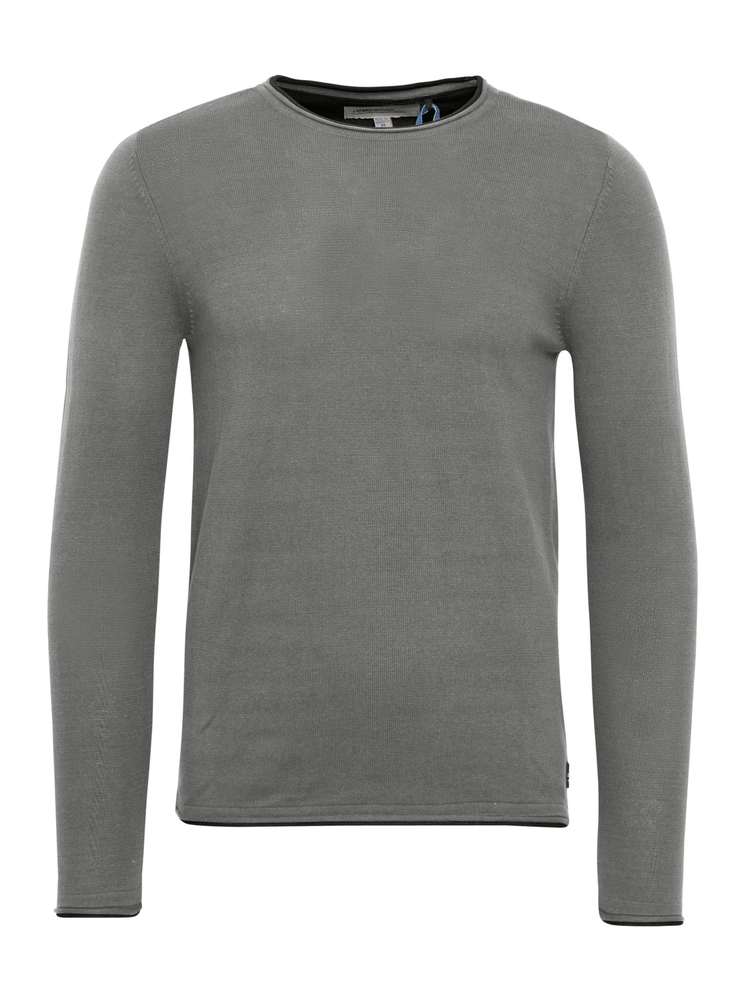 BLEND Pullover 'Odin' in Grau: Vorderseite