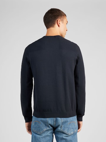 BOSS Green Pullover 'Momentum' in Blau