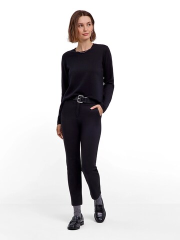 FALKE Pullover 'Cotton Knit'‌‌‌‌‌‌‌‌‌ in Schwarz
